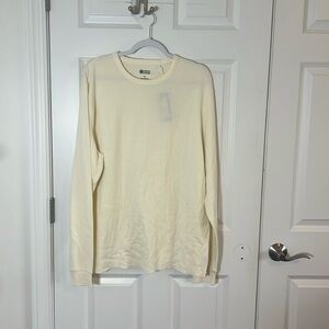 Alpine Design Size XL Duofold Crew Off White New with tags